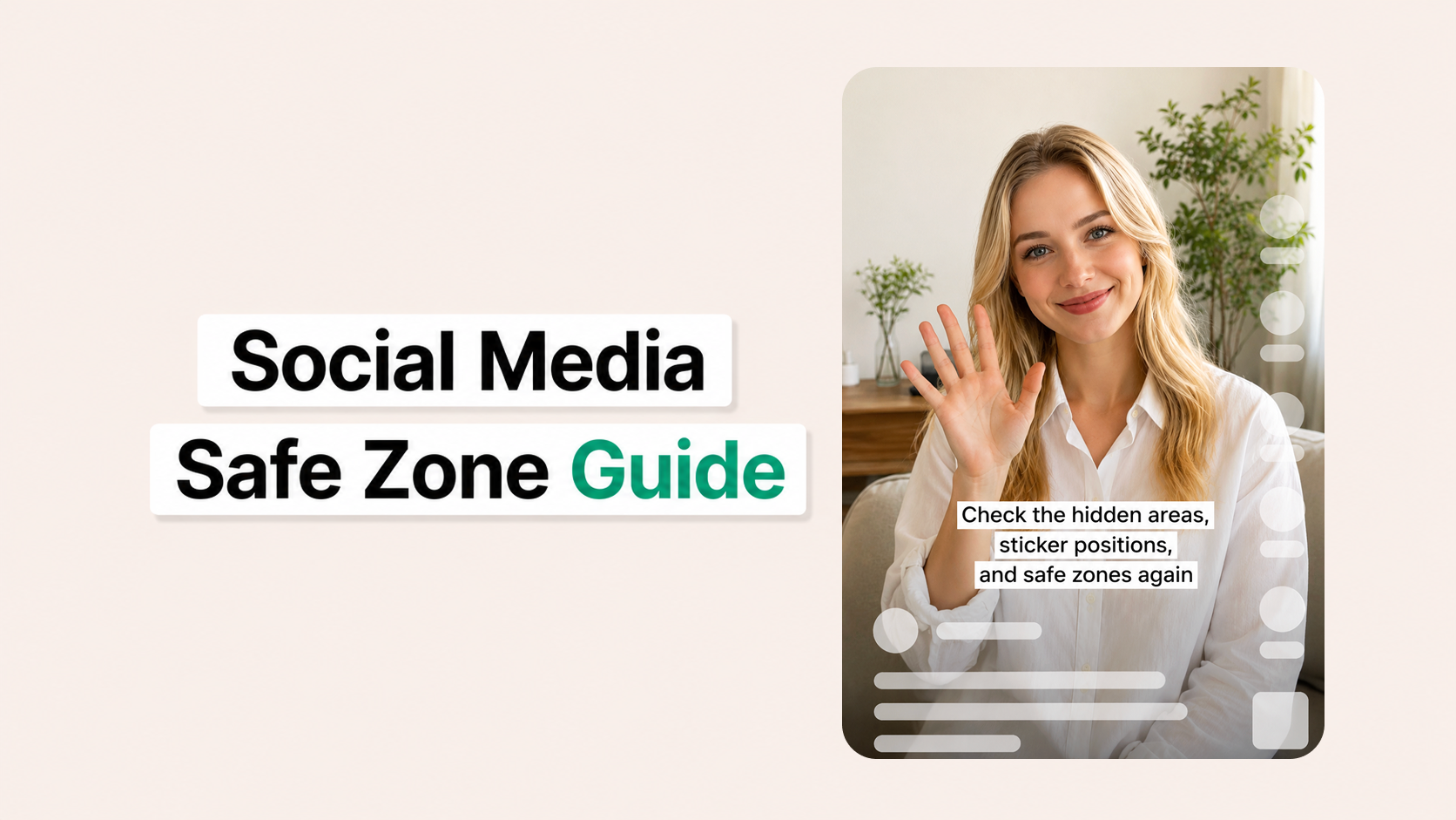 Video Text Covered After Upload? Check the Social Media Safe Zone